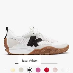 Kate Spade Women's White and Black Sneakers